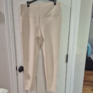 Women's Cream Yoga Pants